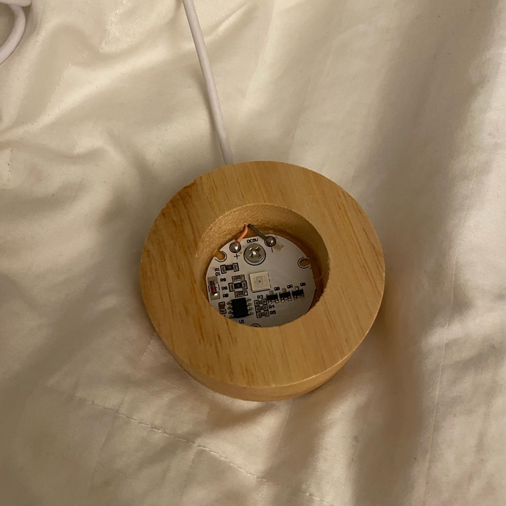 Color changing lamp